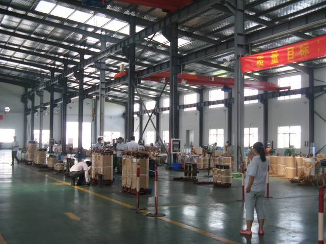 雅安变压器厂家车间